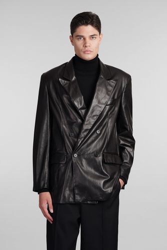 Blazer In Leather - Salvatore Santoro - Modalova