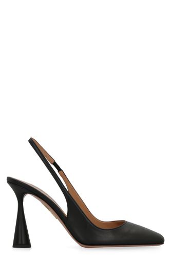 Amore Leather Slingback Pumps - Aquazzura - Modalova