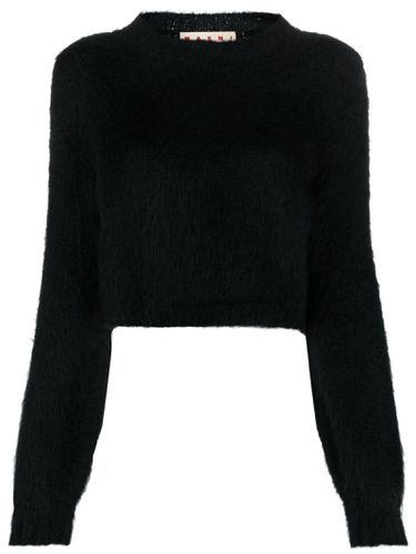 Marni Black Mohair Blend Jumper - Marni - Modalova