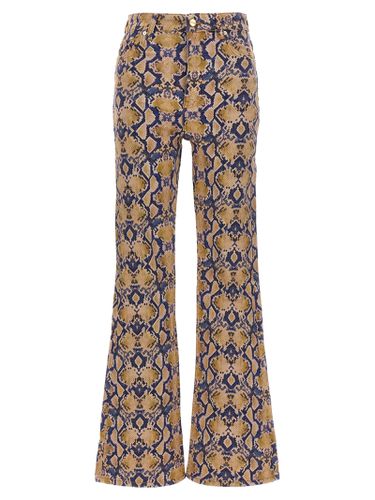 Ganni Python Jeans - Ganni - Modalova