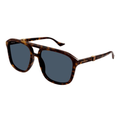 Gg1494s002 Havana Havana Blue - Gucci Eyewear - Modalova