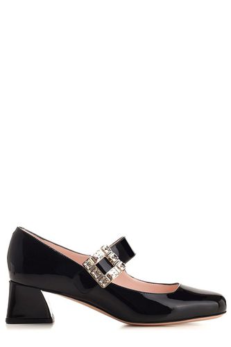 Très Vivier Embellished Buckle Babies Pumps - Roger Vivier - Modalova