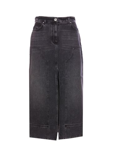 Pinko Denim Maxi Skirt - Pinko - Modalova