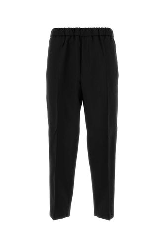 Jil Sander Black Wool Pant - Jil Sander - Modalova