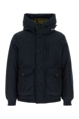 Midnight Blue Cotton Blend Ramar Bomber Jacket - Woolrich - Modalova