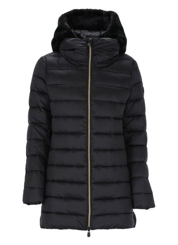 Save the Duck High Neck Hooded Coat - Save the Duck - Modalova