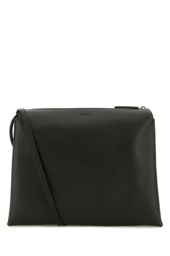 Graphite Leather Nu Twin Clutch - The Row - Modalova