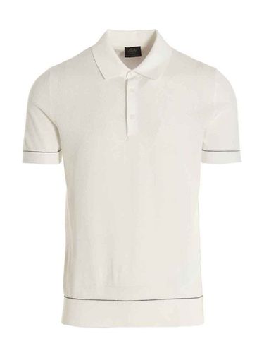 Brioni Cotton Polo Shirt - Brioni - Modalova