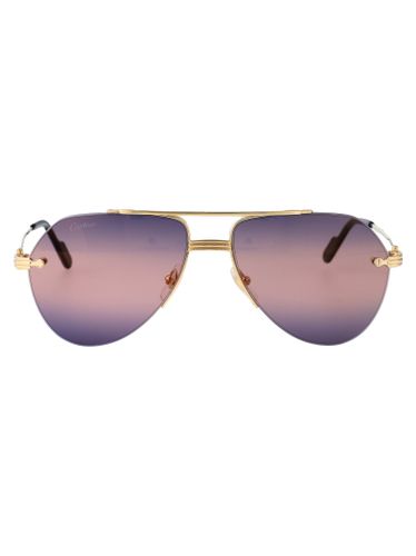 Cartier Eyewear Ct0427s Sunglasses - Cartier Eyewear - Modalova