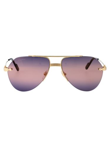 Cartier Eyewear Ct0427s Sunglasses - Cartier Eyewear - Modalova