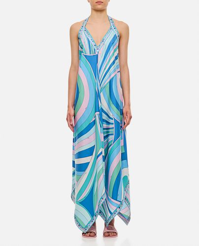 Pucci Silk Twill Long Dress - Pucci - Modalova