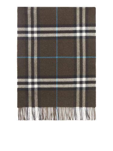 Burberry Embroidered Cashmere Scarf - Burberry - Modalova