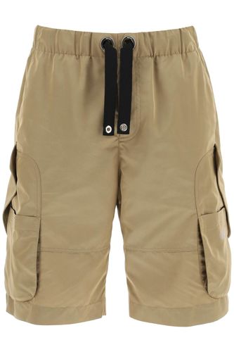 Versace Beige Nylon Shorts - Versace - Modalova