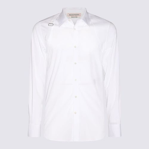 Cotton Blend Shirt - Alexander McQueen - Modalova