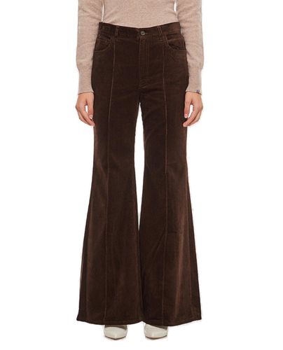 High-waisted Flared Trousers - Polo Ralph Lauren - Modalova