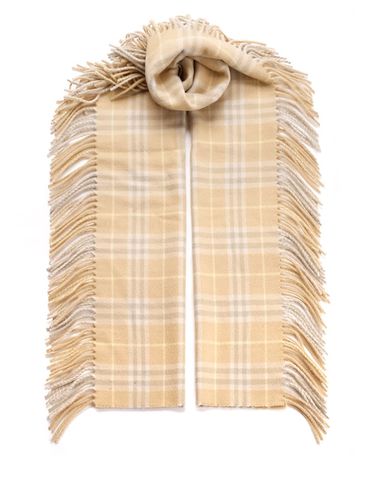 Burberry Cashmere And Linen Scarf - Burberry - Modalova