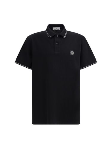 Stone Island Logoed Polo Shirt - Stone Island - Modalova