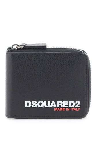 Logo-printed Zip-around Wallet - Dsquared2 - Modalova