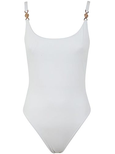 Swim One-piece Lycra Vita Recycled Greek Chain - Versace - Modalova