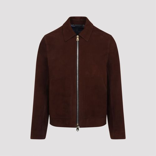 Regular Fit Leather Jacket - Paul Smith - Modalova