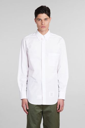 Thom Browne Shirt In White Cotton - Thom Browne - Modalova