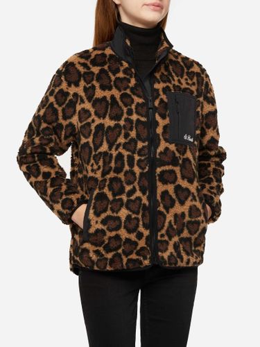 Teddy-fleece Jacket Keystone With Leopard Print - MC2 Saint Barth - Modalova