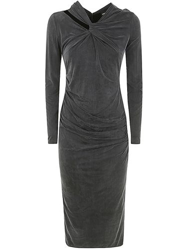 Long Sleeves Pencil Long Dress - Giorgio Armani - Modalova