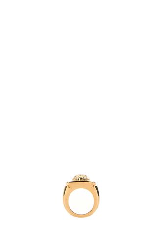 Versace Gold Metal Medusa Ring - Versace - Modalova