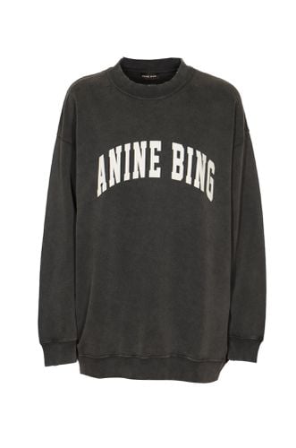 Logo Oversized Sweatshirt - Anine Bing - Modalova