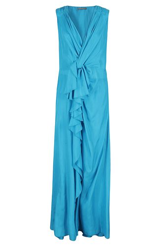 Alberta Ferretti Long Ruffles Dress - Alberta Ferretti - Modalova