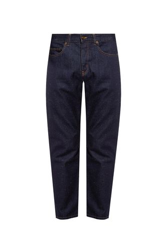 Button Detailed Straight Leg Jeans - Saint Laurent - Modalova