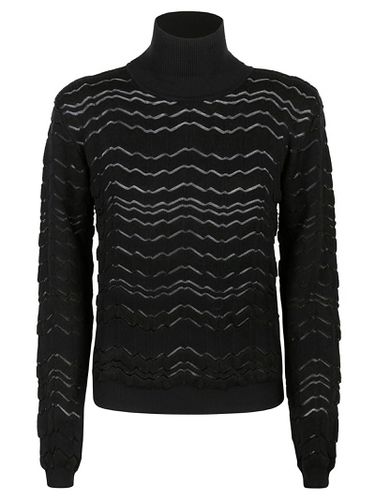 High Neck Semi-see-through Jumper - Missoni - Modalova