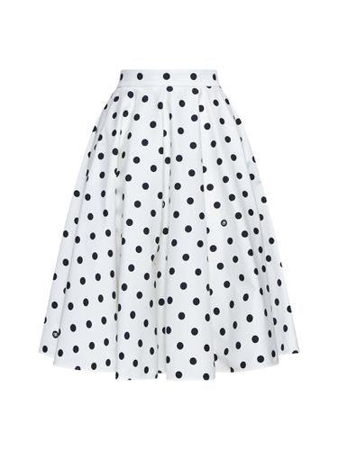 Dolce & Gabbana Dot Printmaxi Skirt - Dolce & Gabbana - Modalova