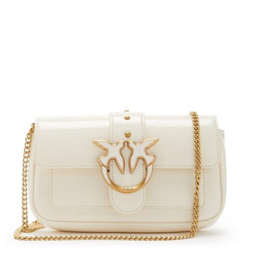 Love One Pocket Chained Shoulder Bag - Pinko - Modalova