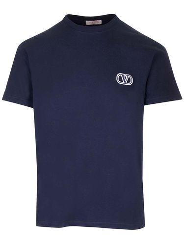 Valentino v Logo T-shirt - Valentino - Modalova
