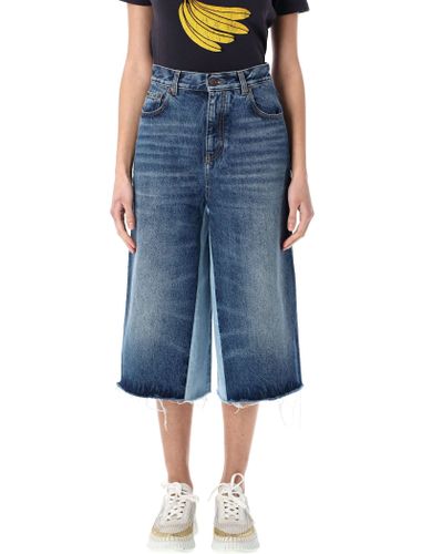 Chloé Patchwork Bermuda Shorts - Chloé - Modalova