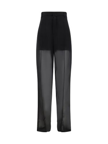 Semi-sheer Georgette Pants - Blumarine - Modalova