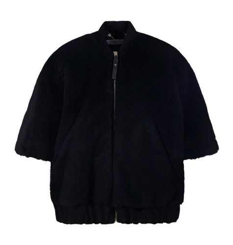 Max Mara Zip-up Short-sleeved Coat - Max Mara - Modalova