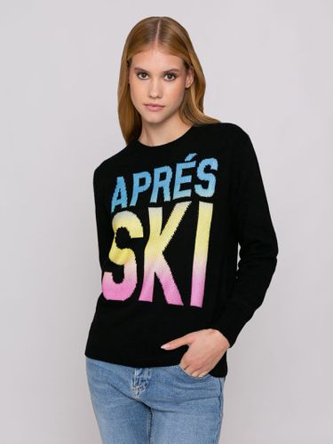 Woman Sweater Aprés Ski Degrade Writing - MC2 Saint Barth - Modalova