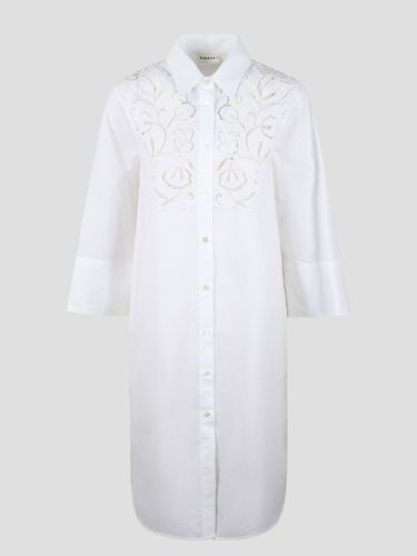 Canyox Lace Embroidery Shirt Dress - Parosh - Modalova