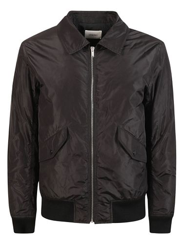 Rib Trim Two Pockets Bomber - Saint Laurent - Modalova