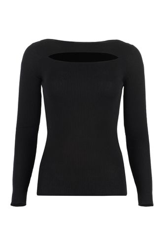 Parosh Ribbed Knit Top - Parosh - Modalova