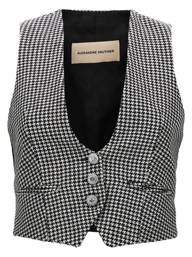 Houndstooth Waistcoat - Alexandre Vauthier - Modalova