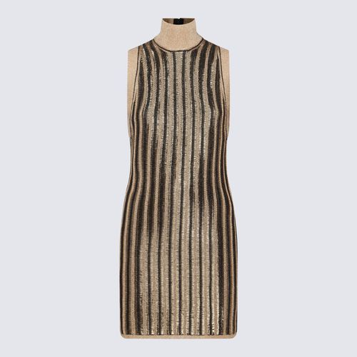 Tom Ford Gold Tone Wool Mini Dress - Tom Ford - Modalova