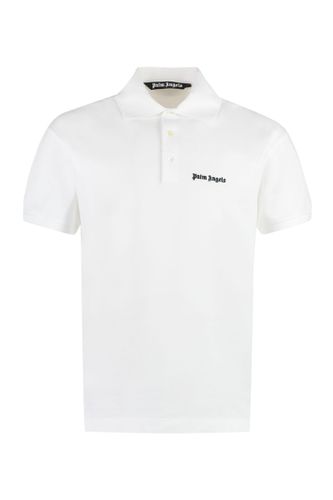 Cotton-piqué Polo Shirt - Palm Angels - Modalova