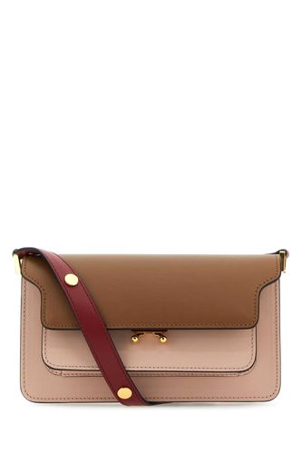 Multicolor Leather Trunk Shoulder Bag - Marni - Modalova