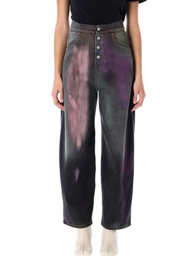 MM6 Maison Margiela Painted Denim - MM6 Maison Margiela - Modalova