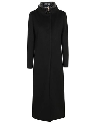 Herno Long Coat With Padded Bib - Herno - Modalova