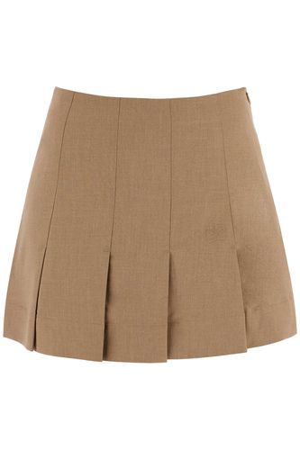 Ganni Drapey Mini Skirt - Ganni - Modalova