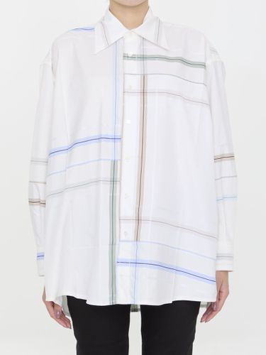 Patchwork Cotton Shirt - Bottega Veneta - Modalova